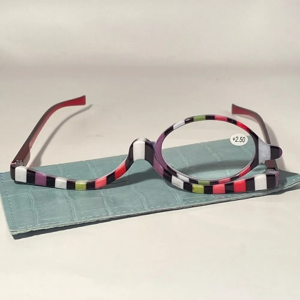 0987 Makeup Cosmetic 2.50 Flip Magnifying Glasses For Precision Application N…